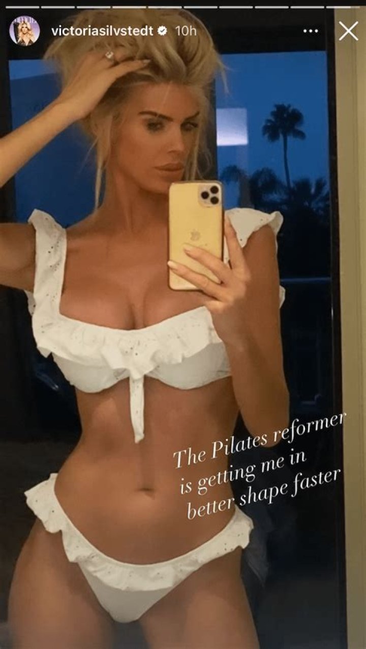 Victoria Silvstedt in Bathing Suit is in "Better Shape Faster" — Celebwell
