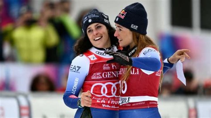 Sofia Goggia in Sports Bra Says “Thank You Dubai” — Celebwell