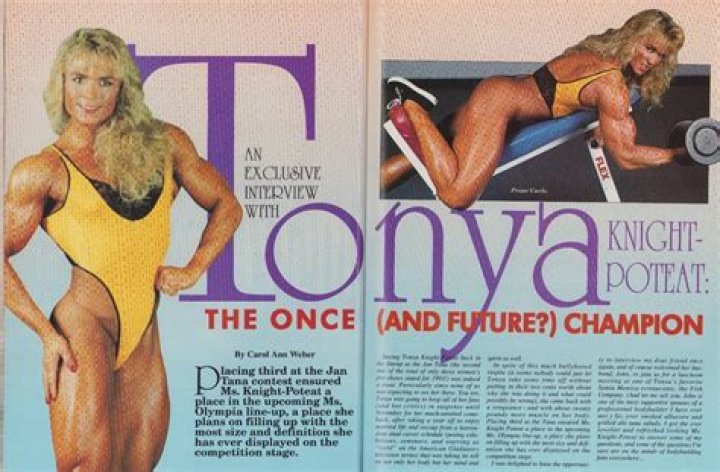 Tonya Knight died of cancer, Professional female bodybuilder